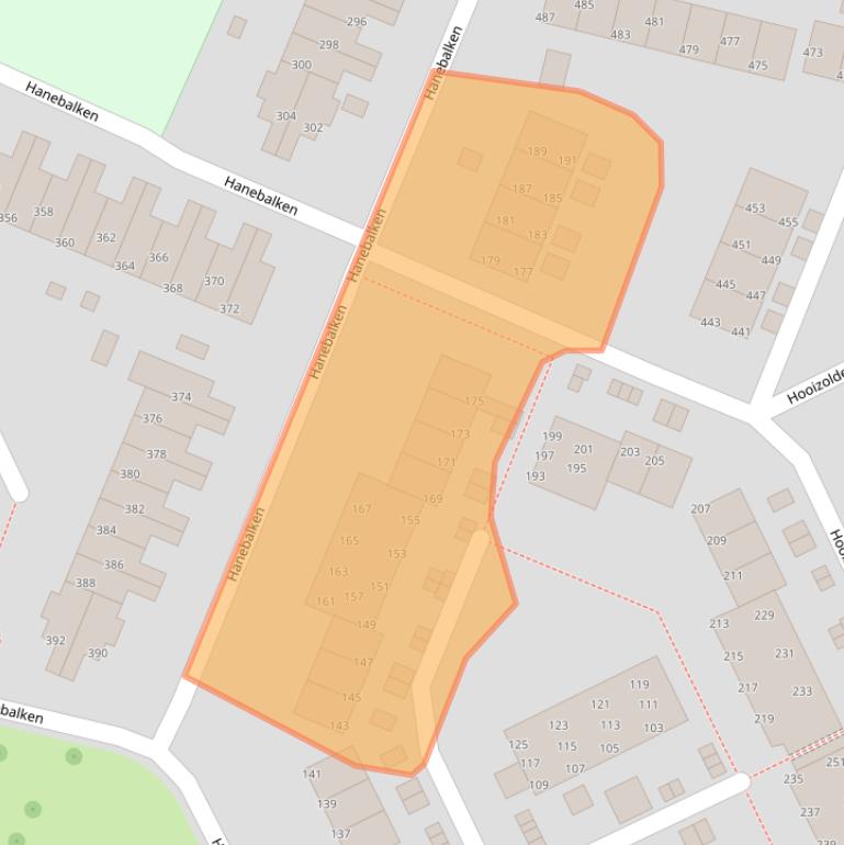 Kaart van postcodegebied 9205CK.