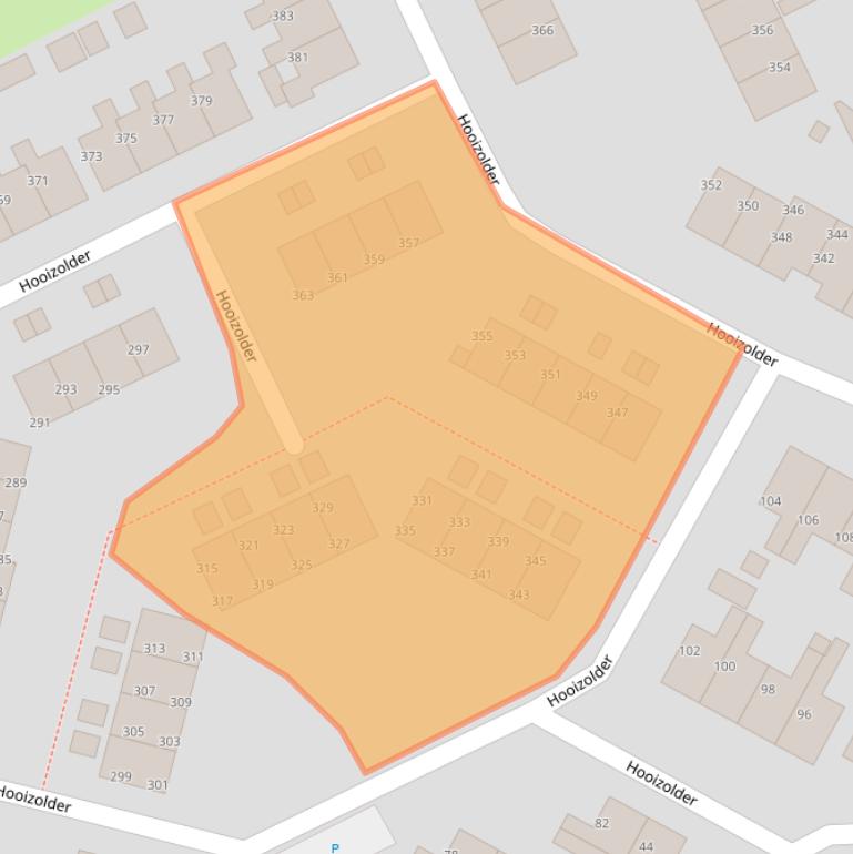 Kaart van postcodegebied 9205CP.