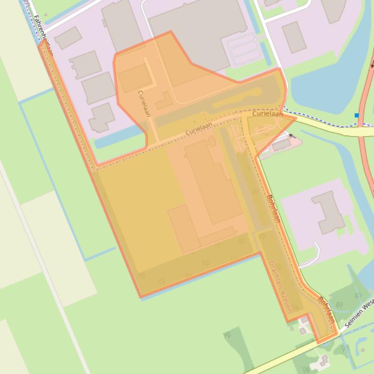 Kaart van postcodegebied 9207HB.