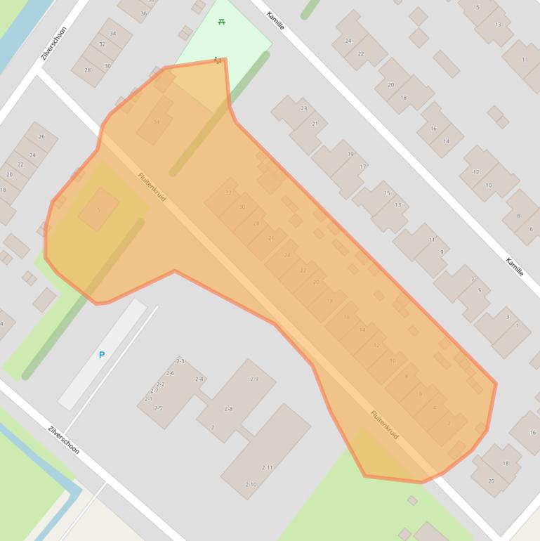 Kaart van postcodegebied 9207KG.