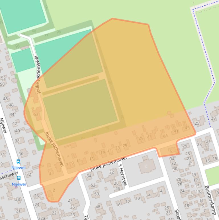 Kaart van postcodegebied 9212PD.