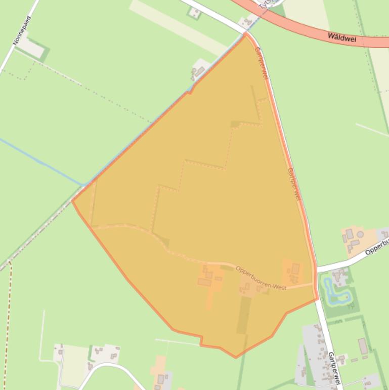 Kaart van postcodegebied 9216VM.