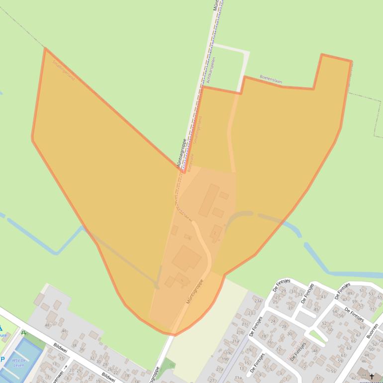 Kaart van postcodegebied 9221TP.