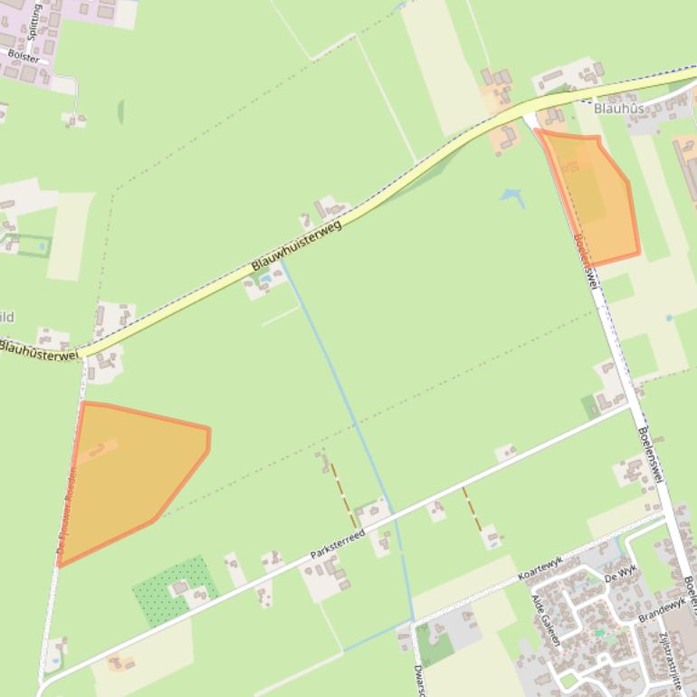 Kaart van postcodegebied 9231AE.