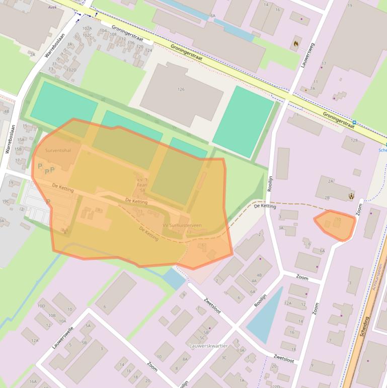 Kaart van postcodegebied 9231AK.