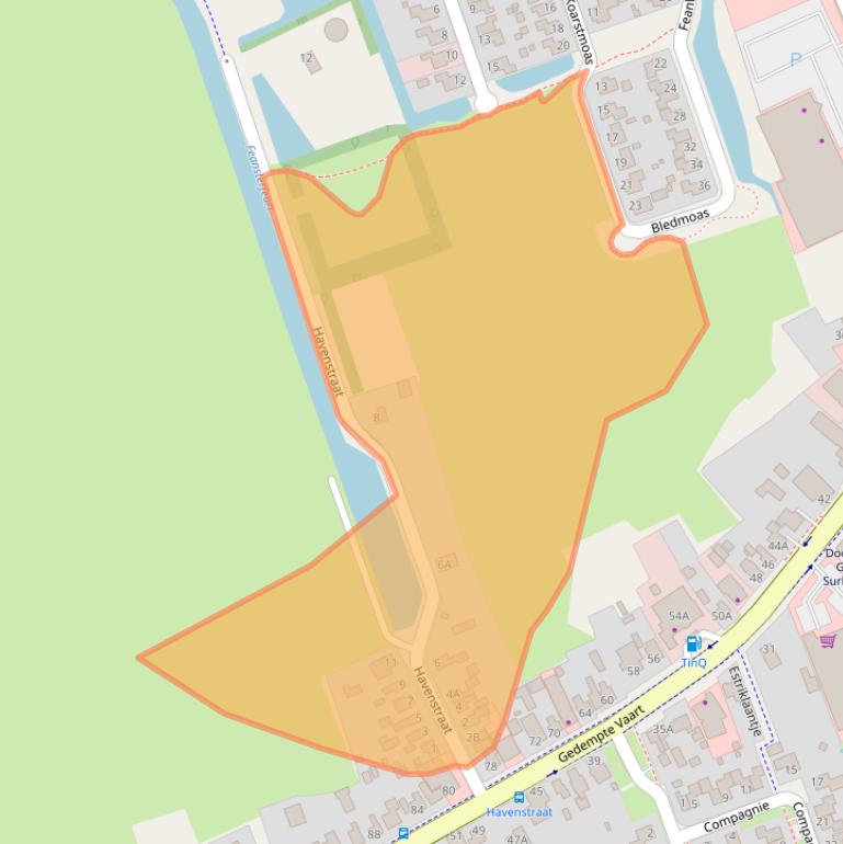 Kaart van postcodegebied 9231AP.