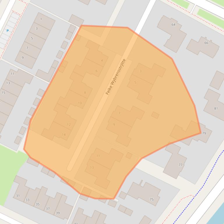 Kaart van postcodegebied 9231ED.