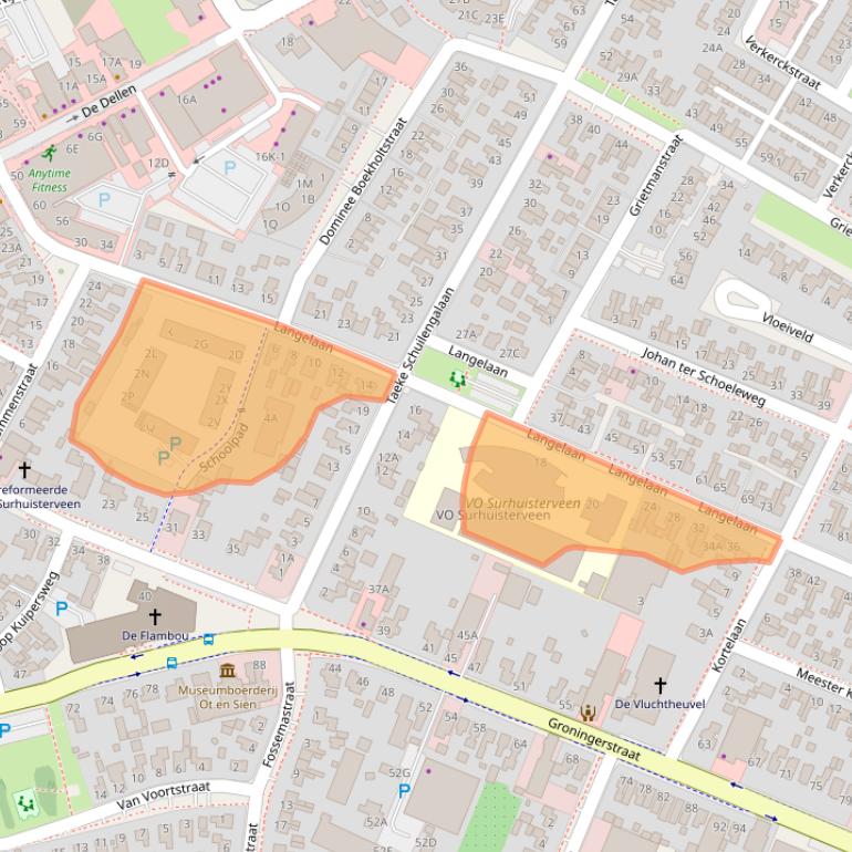 Kaart van postcodegebied 9231EN.