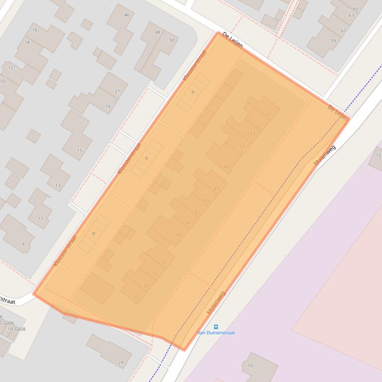 Kaart van postcodegebied 9231HP.