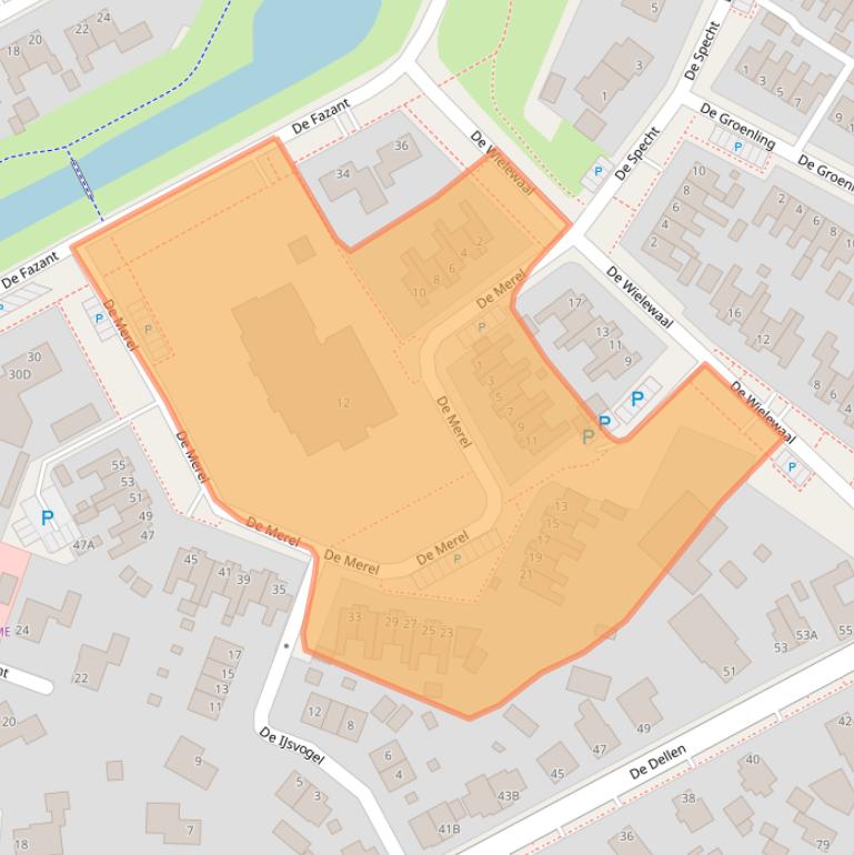 Kaart van postcodegebied 9231JJ.