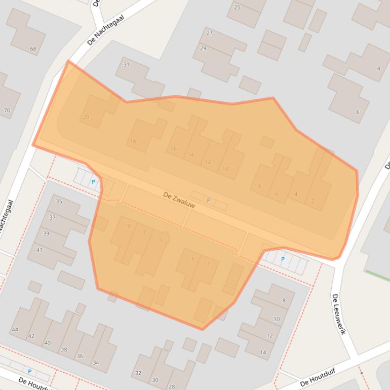 Kaart van postcodegebied 9231KG.