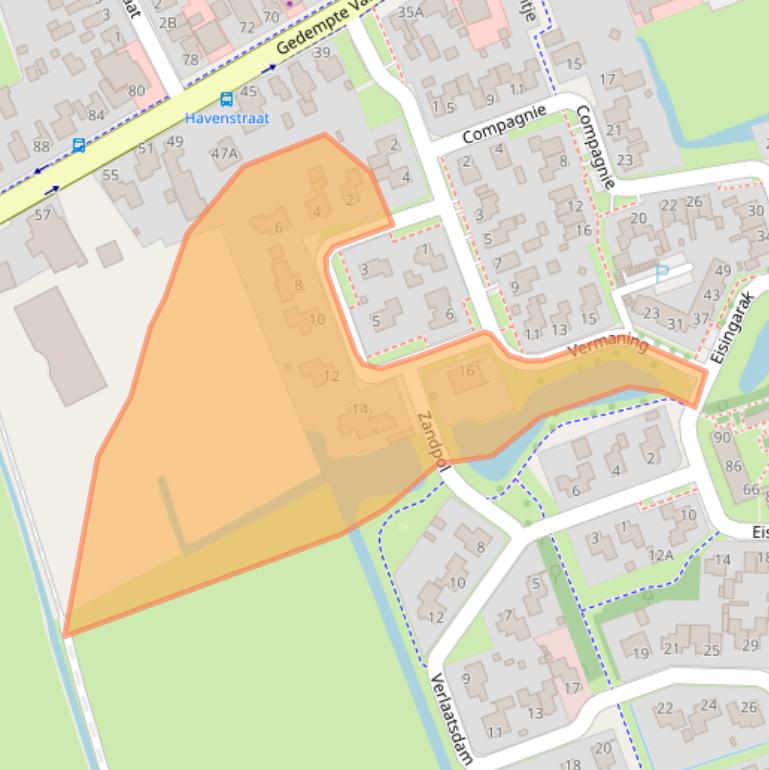 Kaart van postcodegebied 9231MB.