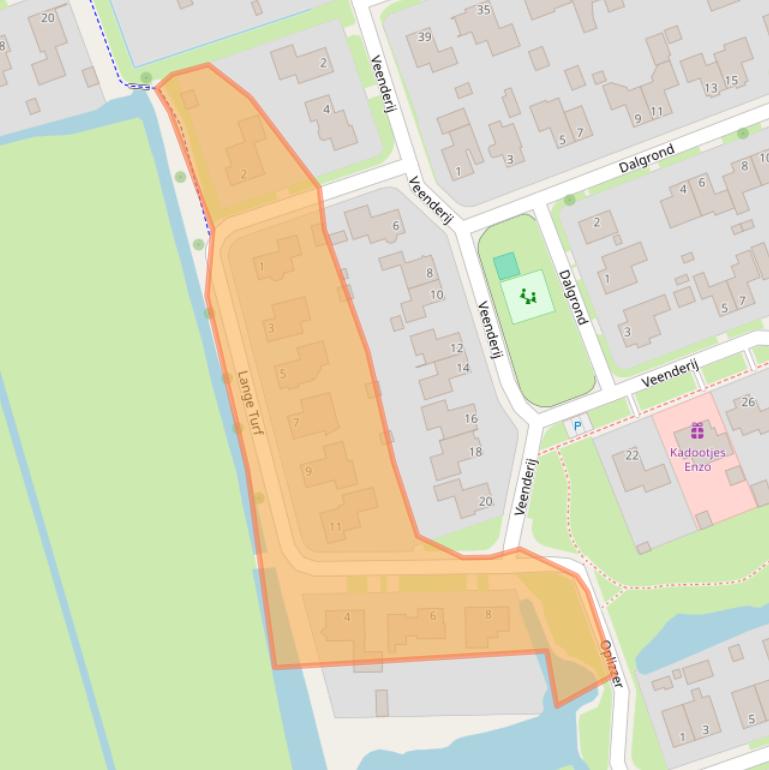 Kaart van postcodegebied 9231MN.