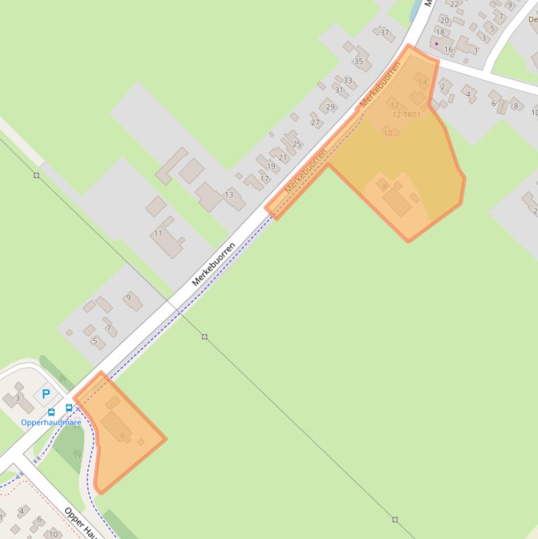 Kaart van postcodegebied 9241GE.