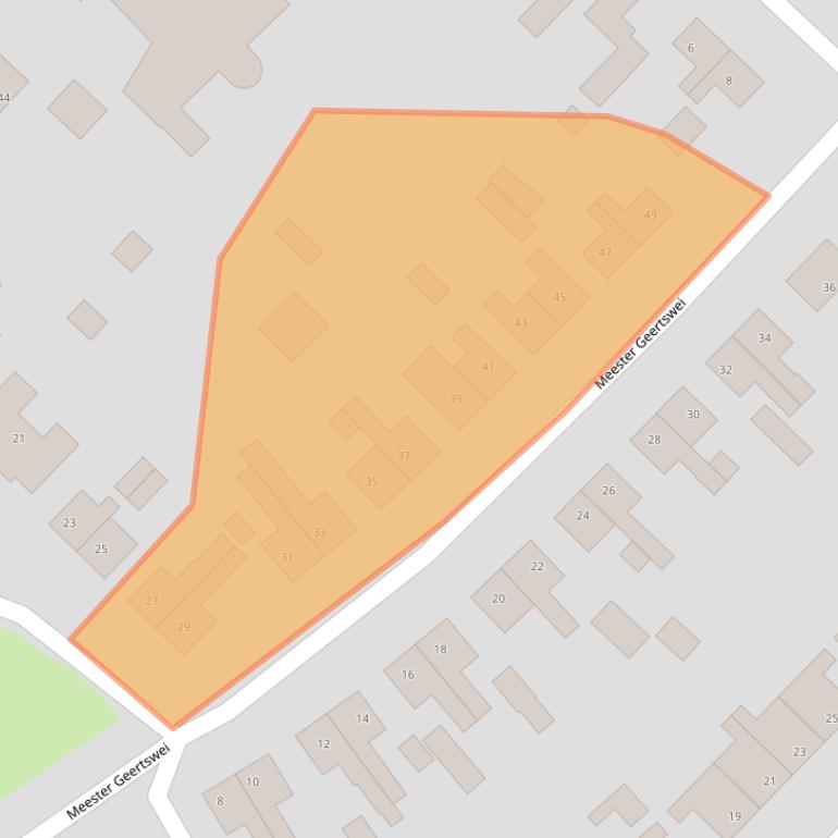 Kaart van postcodegebied 9241GK.