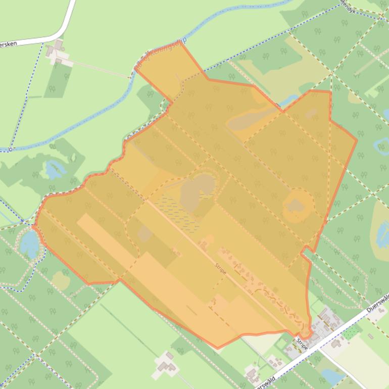 Kaart van postcodegebied 9241GZ.