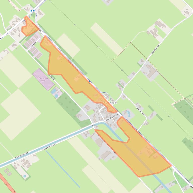 Kaart van postcodegebied 9241HR.