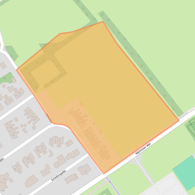 Kaart van postcodegebied 9243KG.