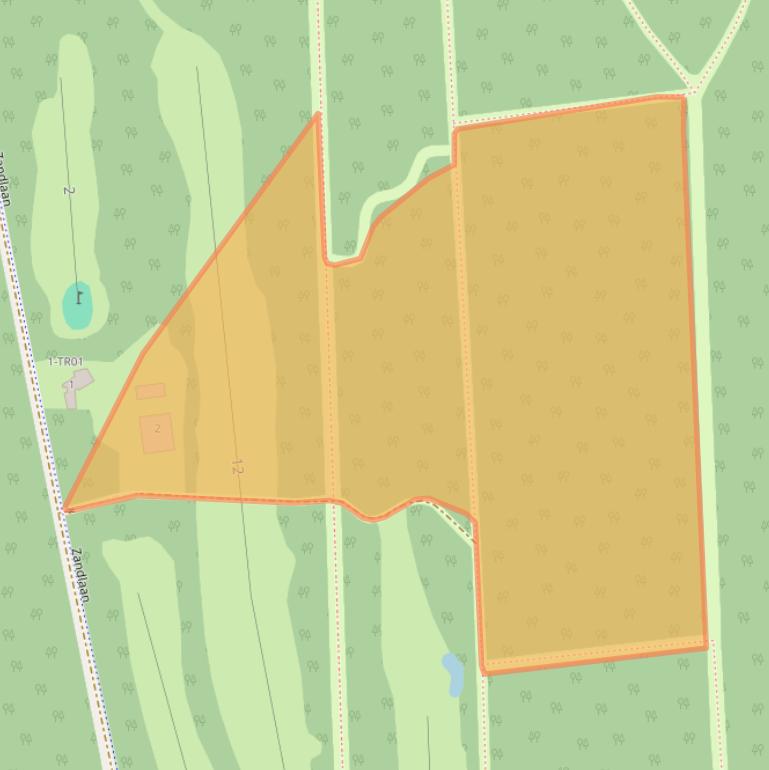 Kaart van postcodegebied 9244BW.