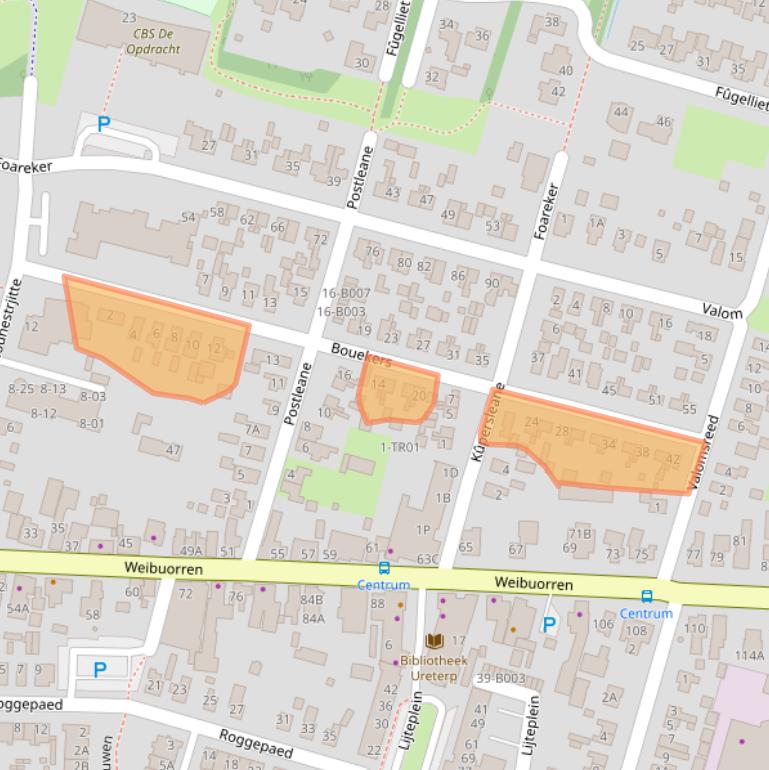 Kaart van postcodegebied 9247AR.