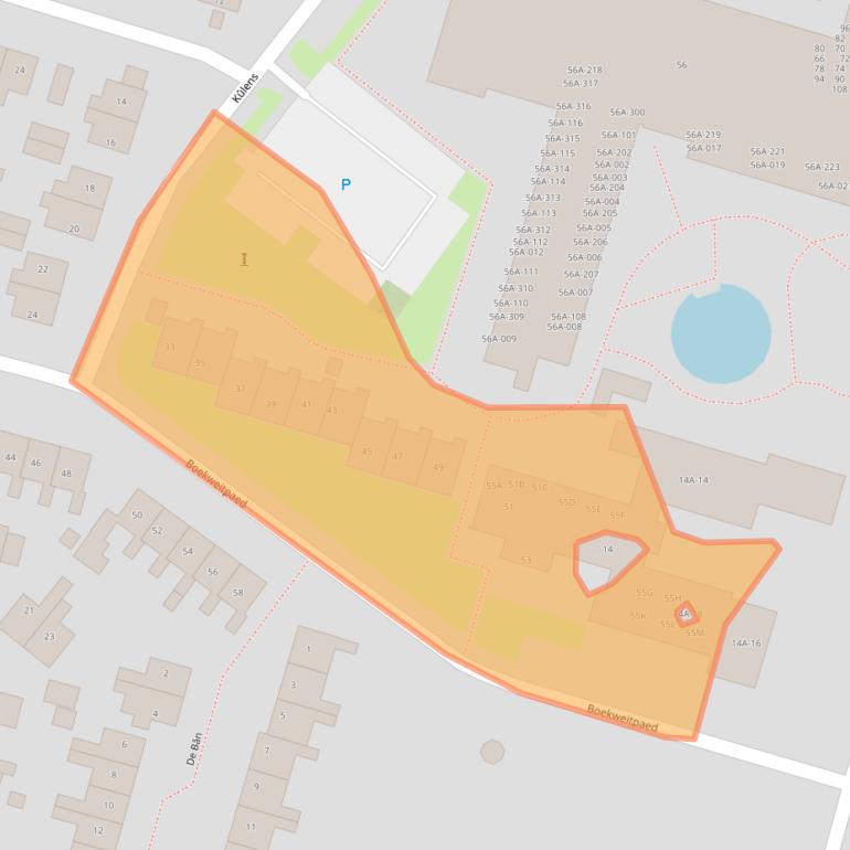 Kaart van postcodegebied 9247BR.