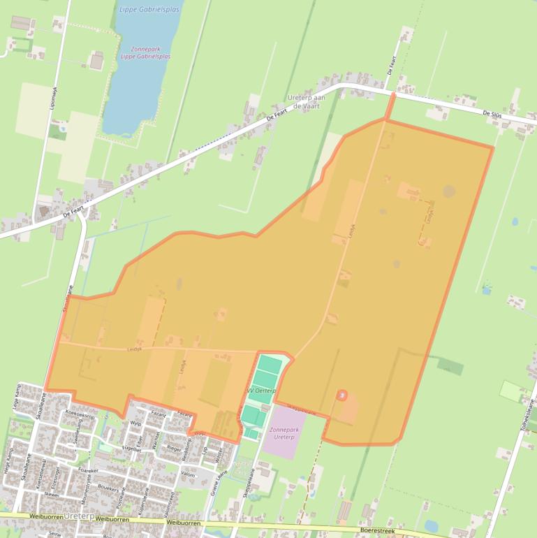 Kaart van postcodegebied 9247CT.