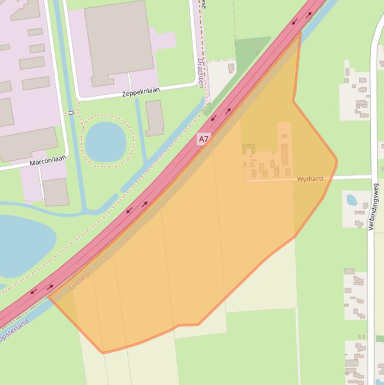 Kaart van postcodegebied 9247CV.