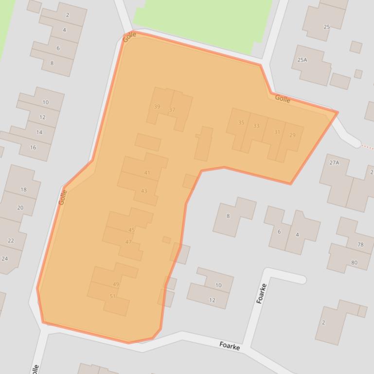 Kaart van postcodegebied 9247DM.