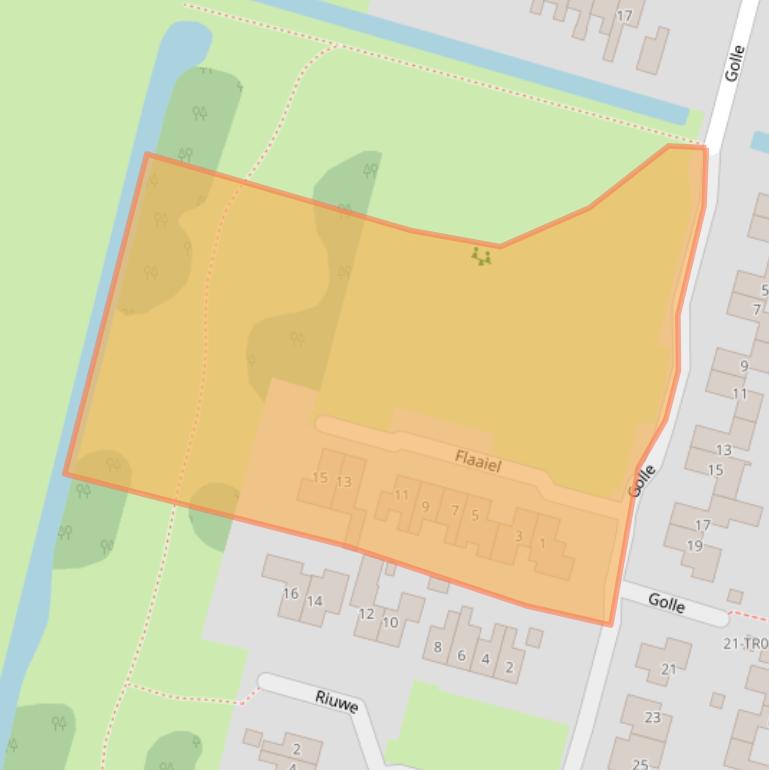 Kaart van postcodegebied 9247DR.