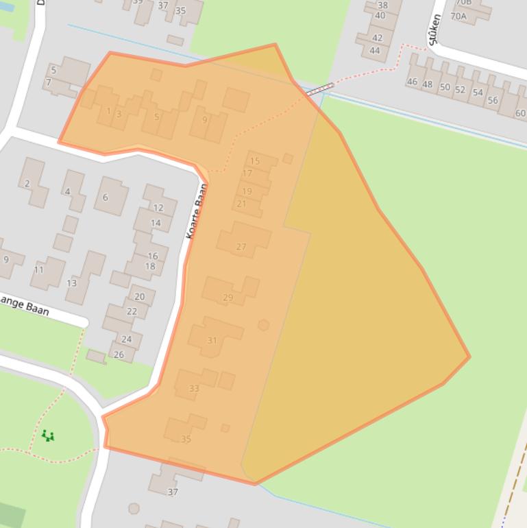 Kaart van postcodegebied 9247EB.