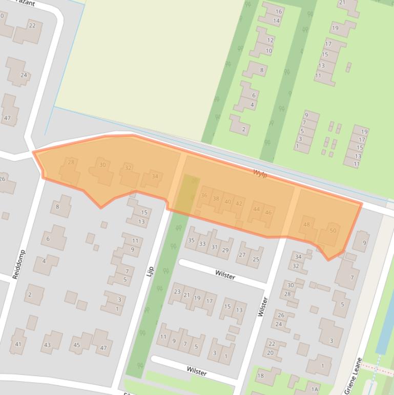 Kaart van postcodegebied 9247GN.