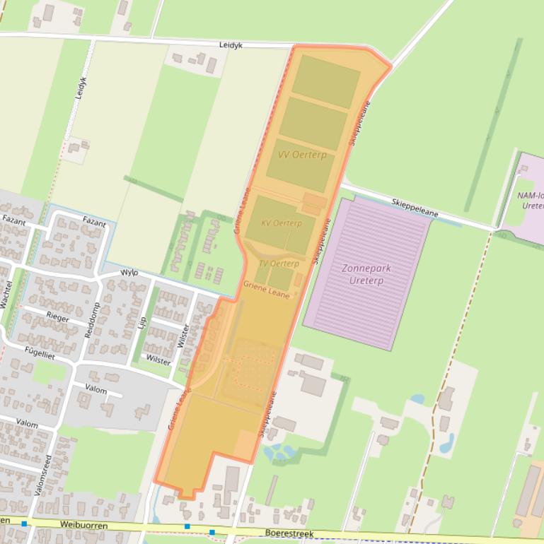 Kaart van postcodegebied 9247GT.