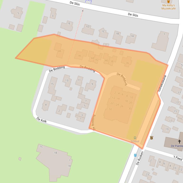 Kaart van postcodegebied 9249MA.