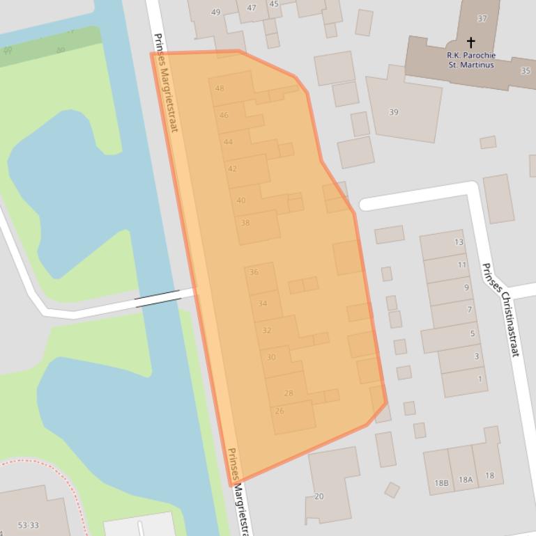 Kaart van postcodegebied 9251HD.