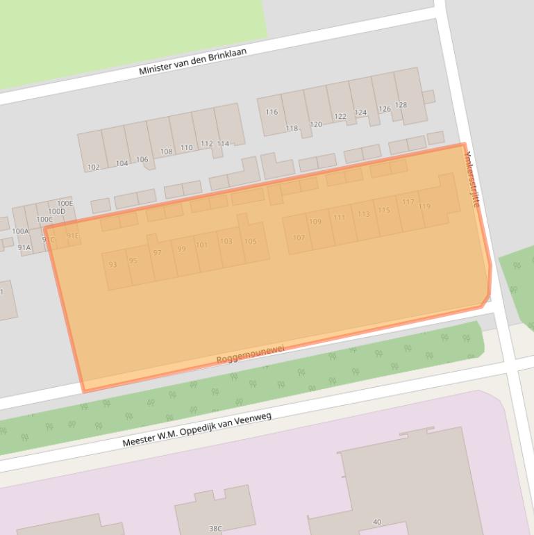 Kaart van postcodegebied 9251JP.