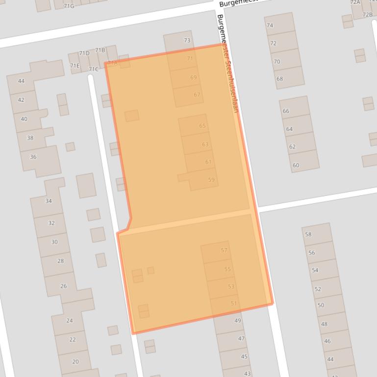 Kaart van postcodegebied 9251KG.