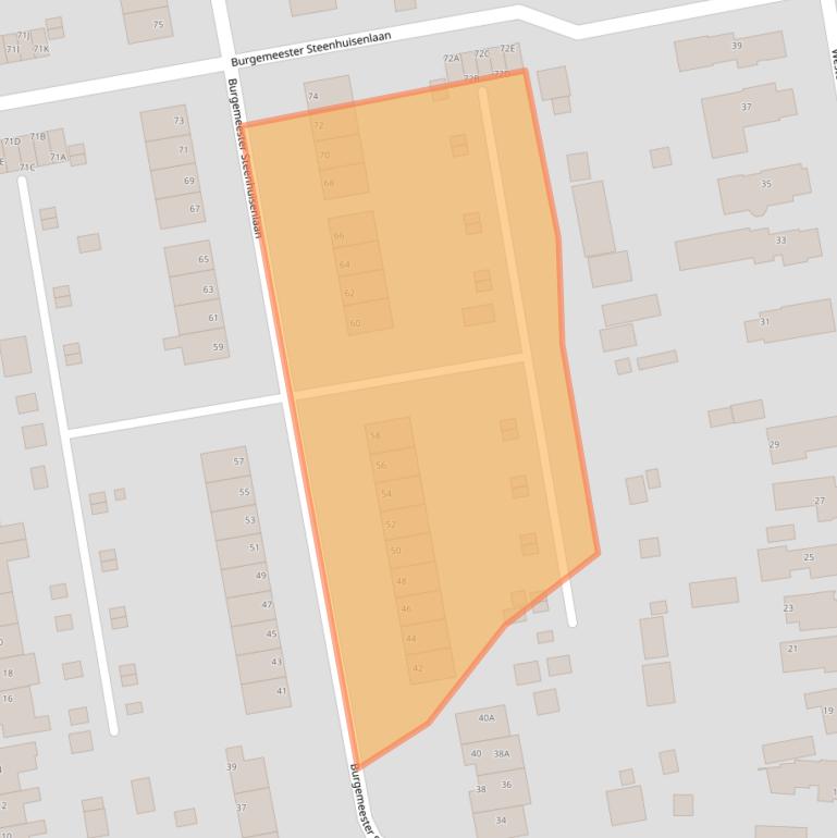 Kaart van postcodegebied 9251KL.