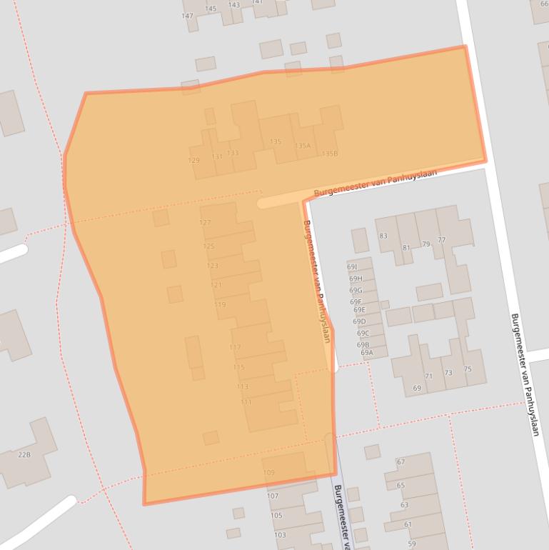 Kaart van postcodegebied 9251KS.