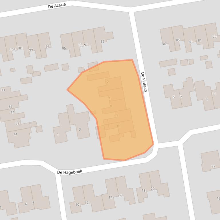 Kaart van postcodegebied 9251NX.