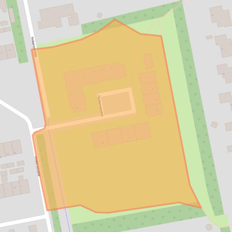 Kaart van postcodegebied 9251PL.