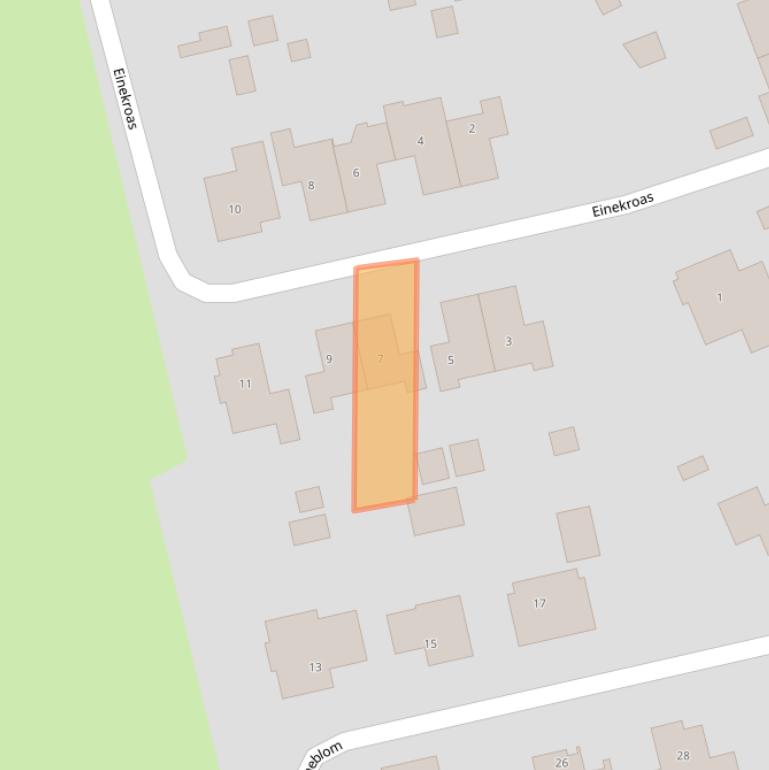 Kaart van postcodegebied 9251TV.