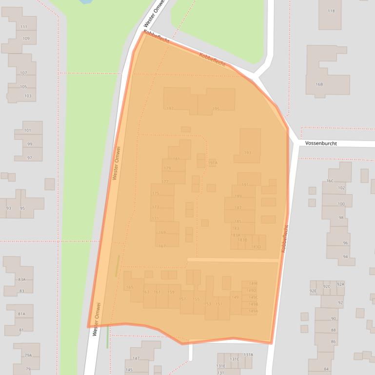 Kaart van postcodegebied 9254AJ.