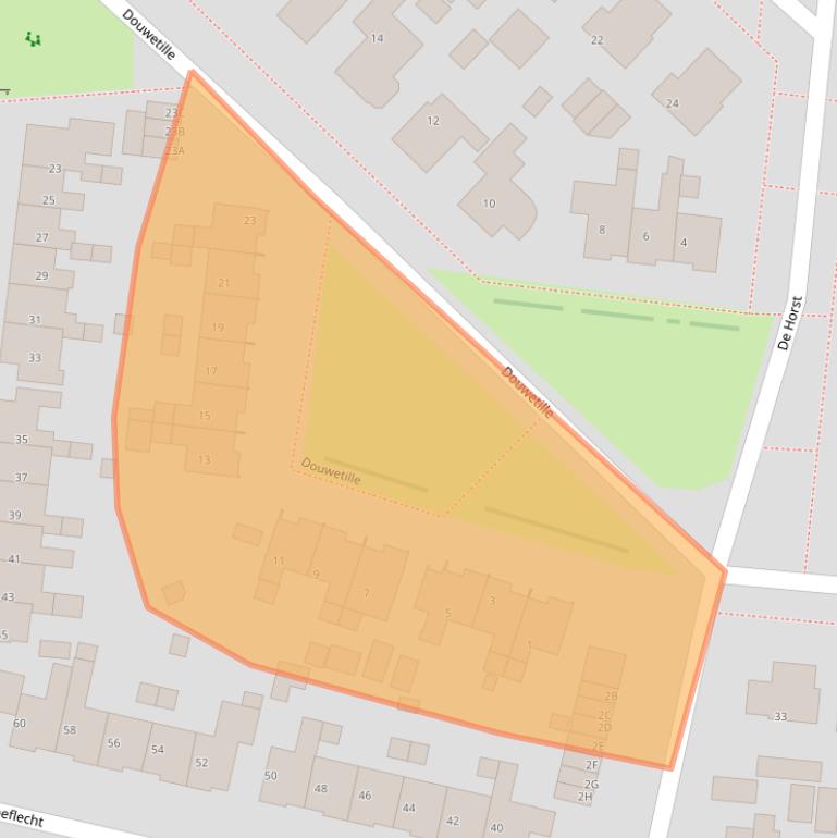 Kaart van postcodegebied 9254AP.