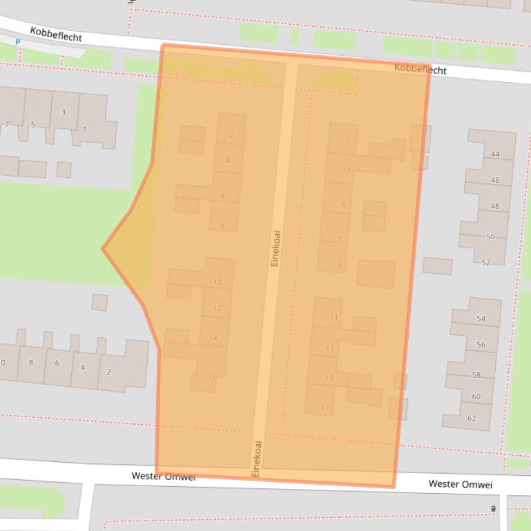 Kaart van postcodegebied 9254BD.