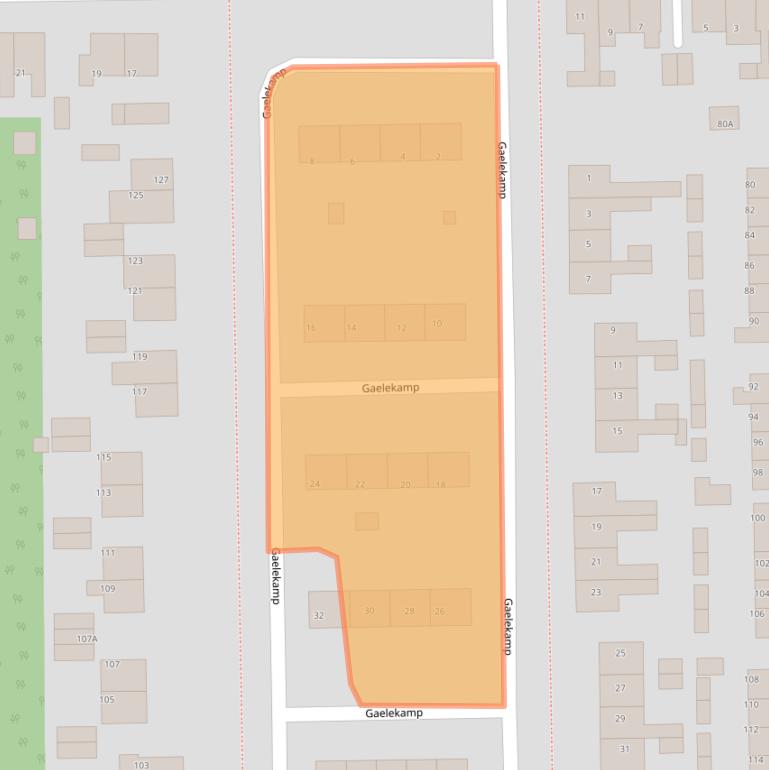 Kaart van postcodegebied 9254ES.