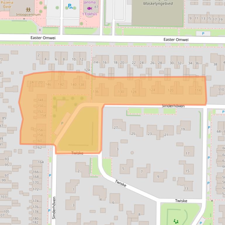 Kaart van postcodegebied 9254GH.