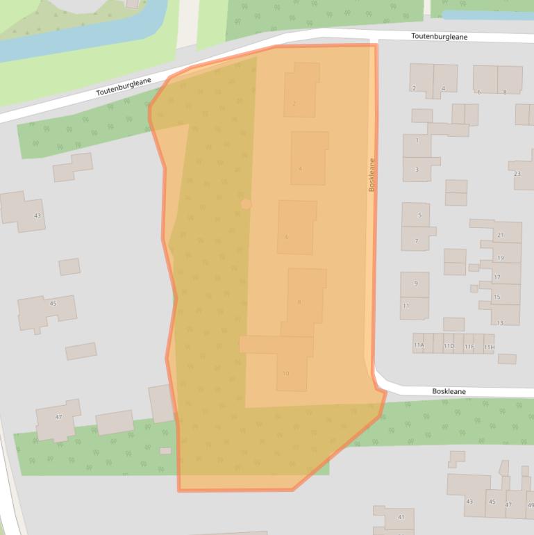 Kaart van postcodegebied 9255JH.