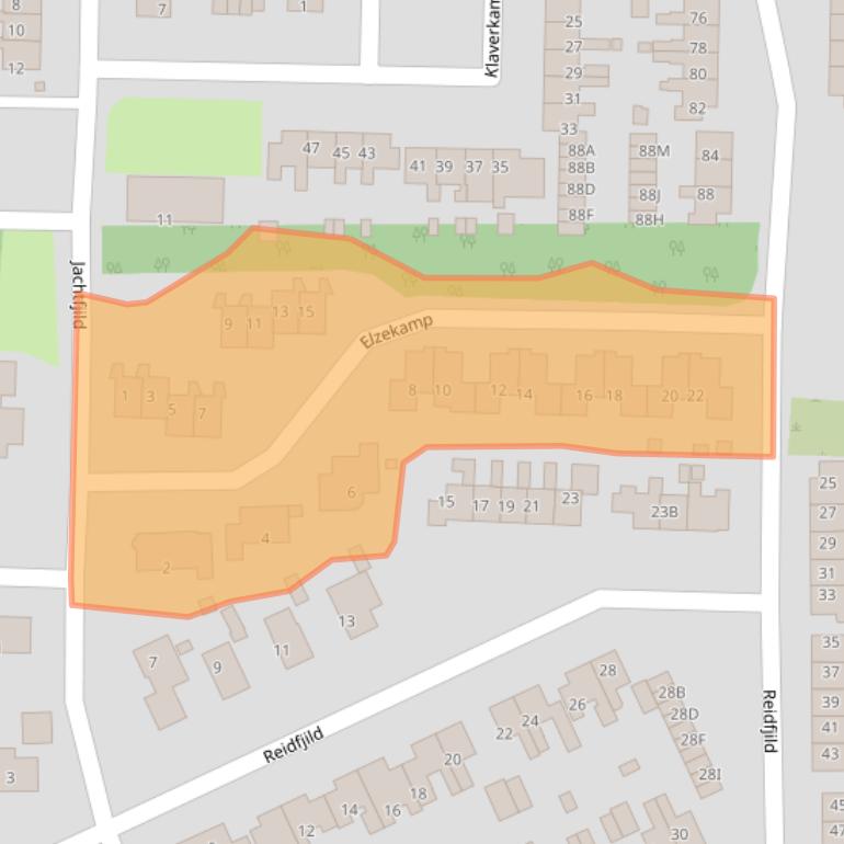 Kaart van postcodegebied 9255JP.