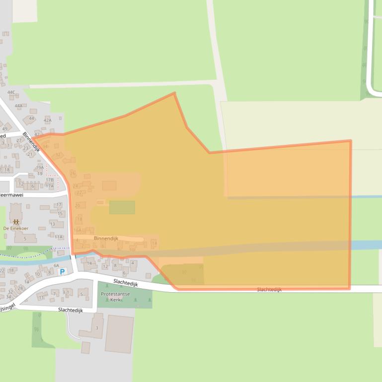 Kaart van postcodegebied 9256HM.