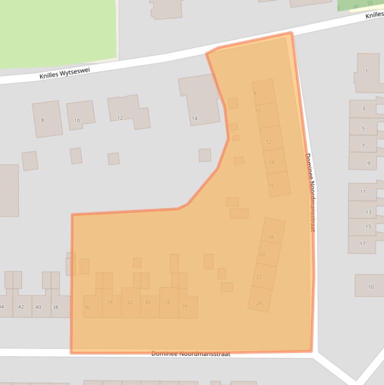 Kaart van postcodegebied 9262NN.